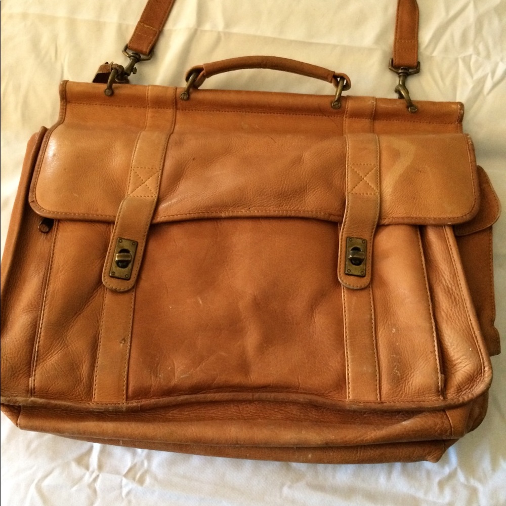 Genuine leather business bag